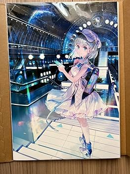 Amazon.co.jp: 藤ちょこ 直筆サイン入り複製原画 光る美少女展3